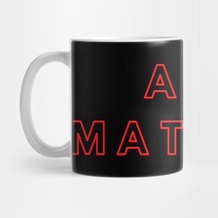 Art Matters Support The Arts Modern Design Mug